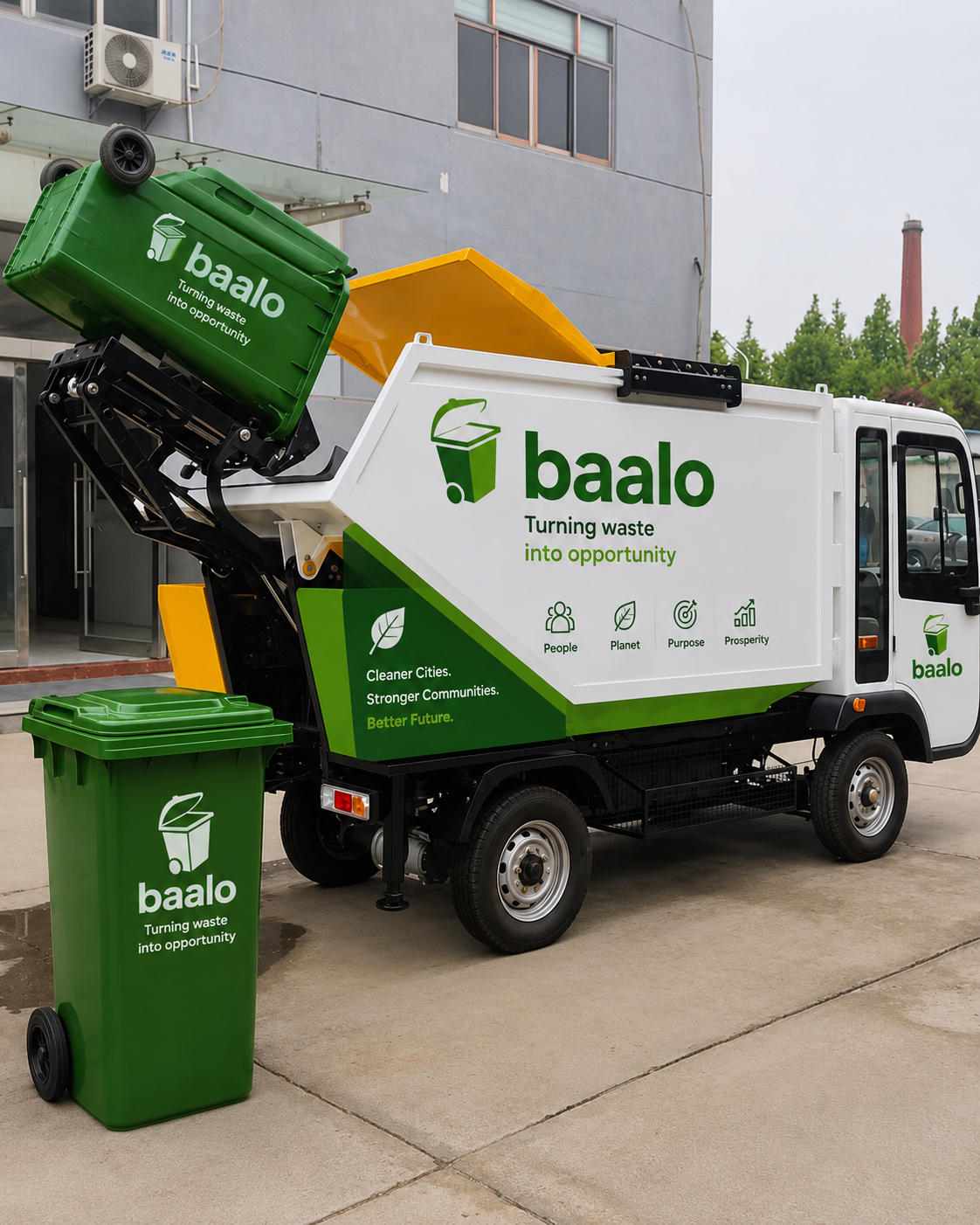 BAALO Smart Bins & Micro-Compactors